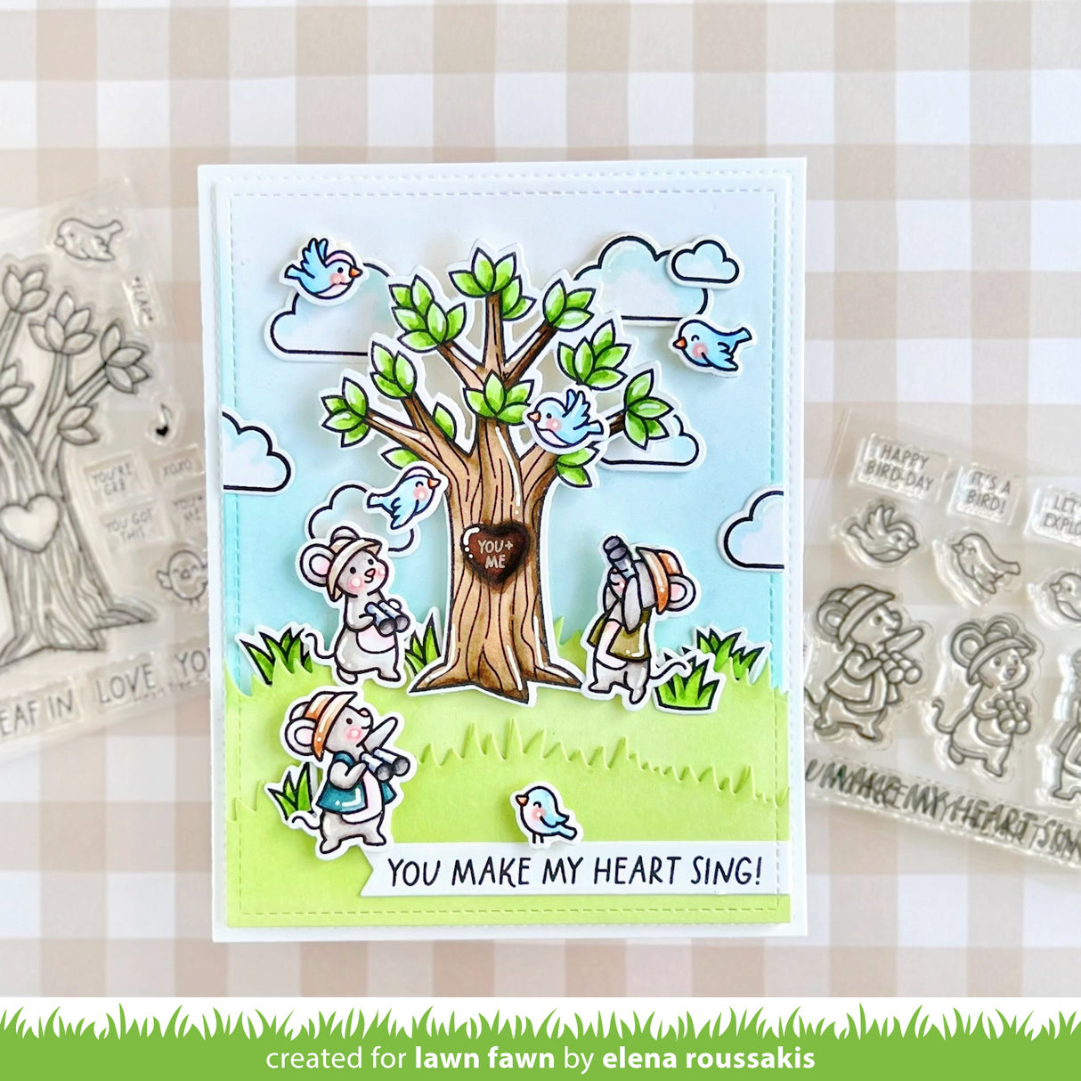 Lawn Fawn - It's A Bird!