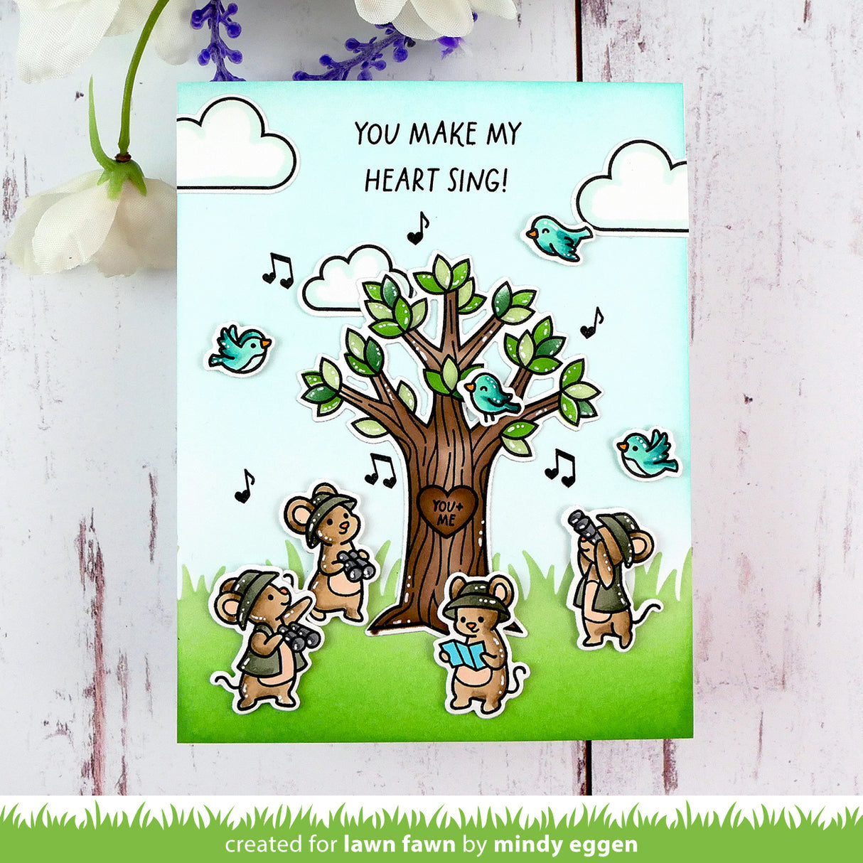 Lawn Fawn - It's A Bird!