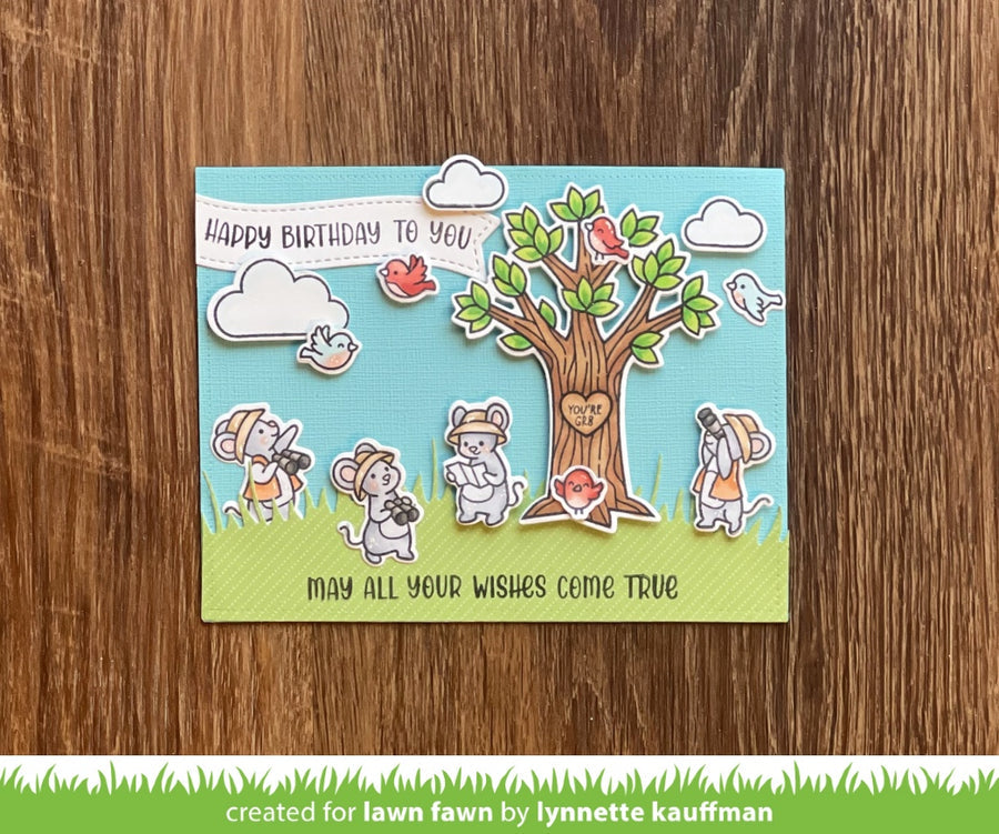 Lawn Fawn - It's A Bird!