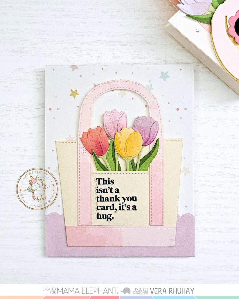 Mama Elephant - Market Tulips - Creative Cuts