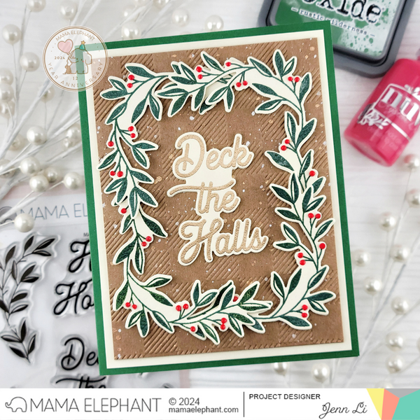 Mama Elephant - Holly And Leaves