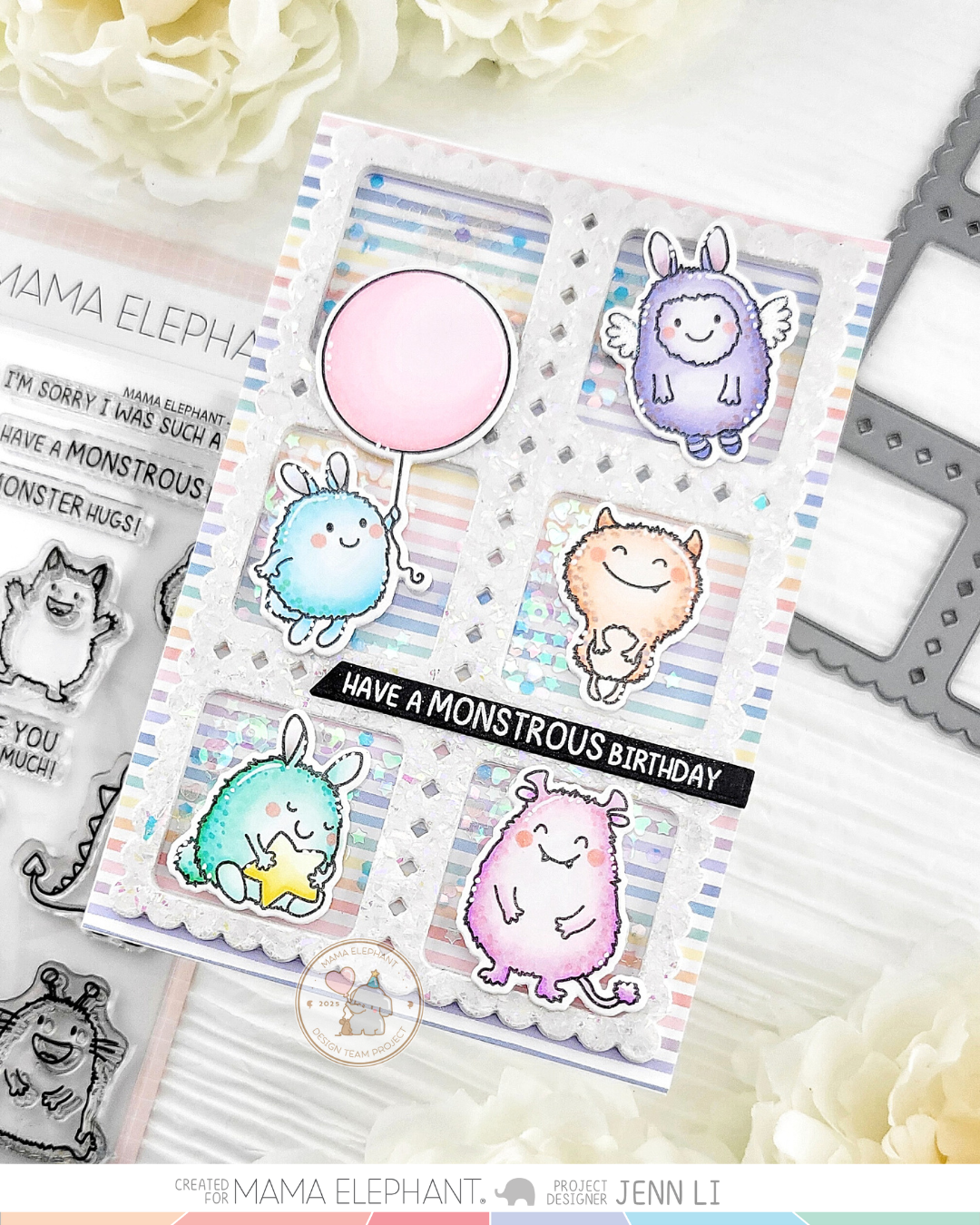 Mama Elephant - Aurora Frame - Creative Cuts