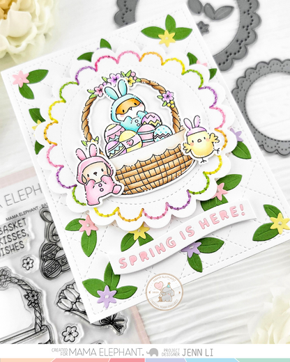 Mama Elephant - Basket Of Goodies