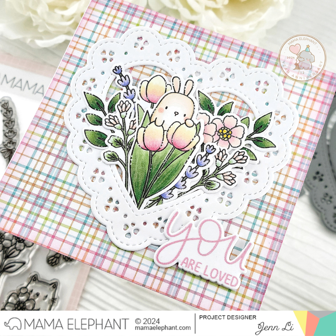 Mama Elephant - Lacy Love - Creative Cuts