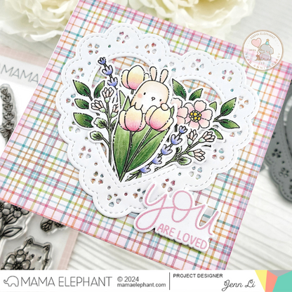 Mama Elephant - Lacy Love - Creative Cuts
