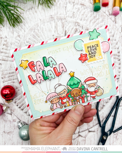 Mama Elephant - Postcard Combo - Creative Cuts