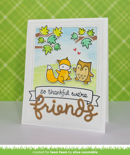 Lawn Fawn - Scripty Friends