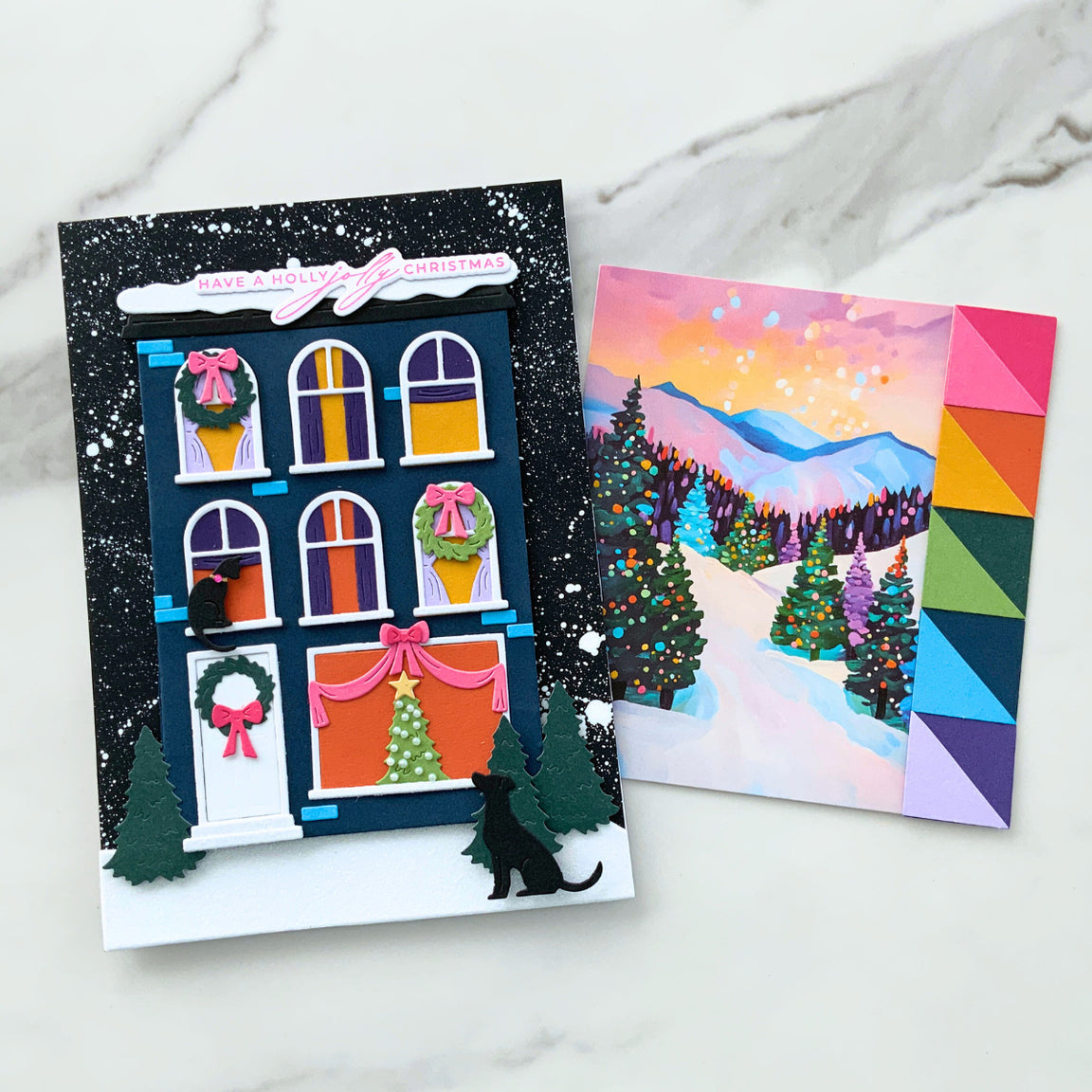 Spellbinders - City Holiday Etched Dies City Holiday