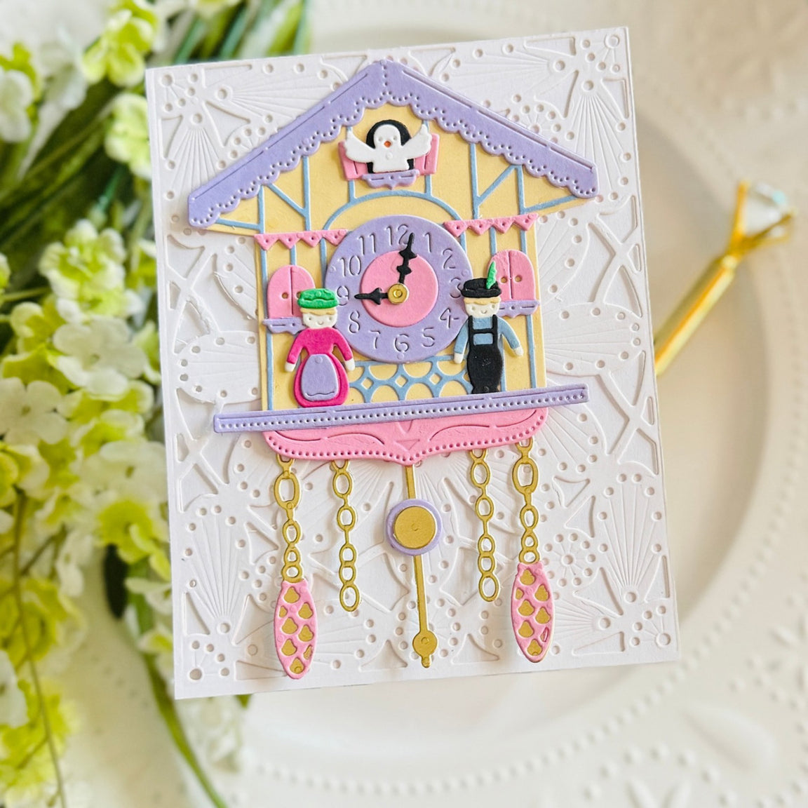 Spellbinders - Cuckoo Cottage Etched Dies Cuckoo Cottage