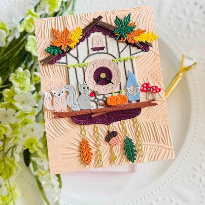 Spellbinders - Cuckoo Cottage Etched Dies Cuckoo Cottage