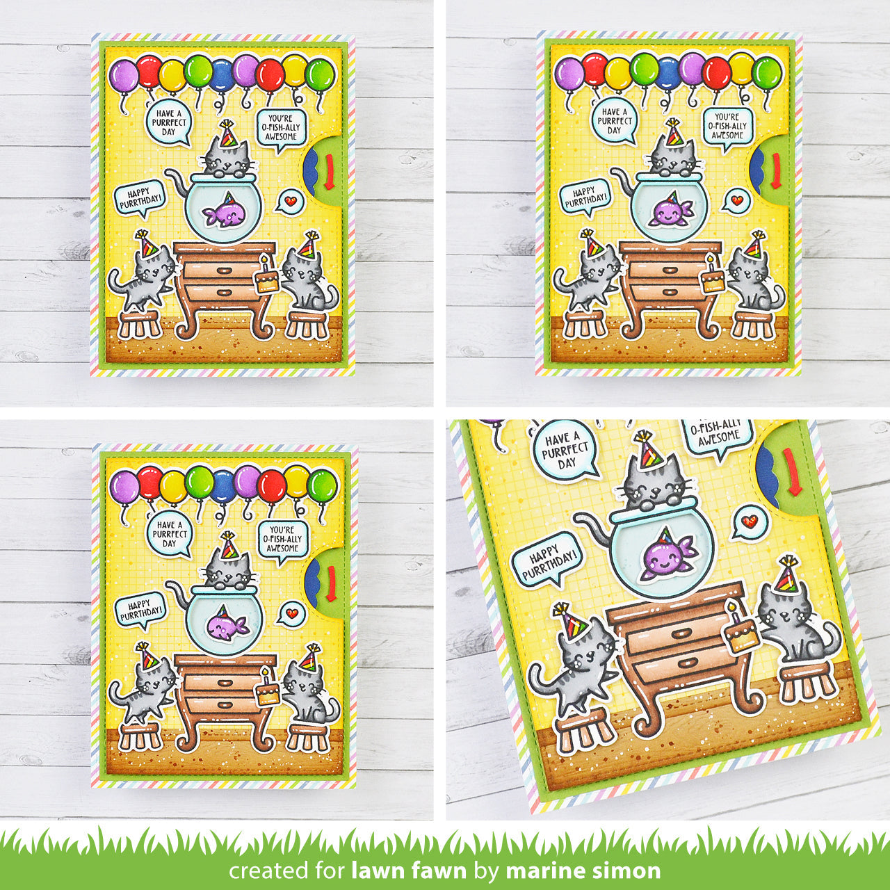 Lawn Fawn - Keep On Swimming Add-On