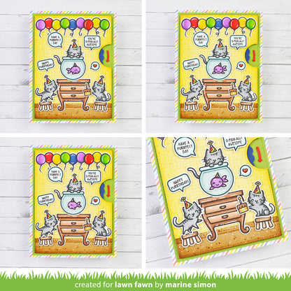 Lawn Fawn - Keep On Swimming Add-On