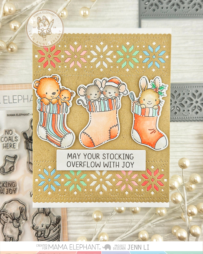 Mama Elephant - Nordic Knit - Creative Cuts