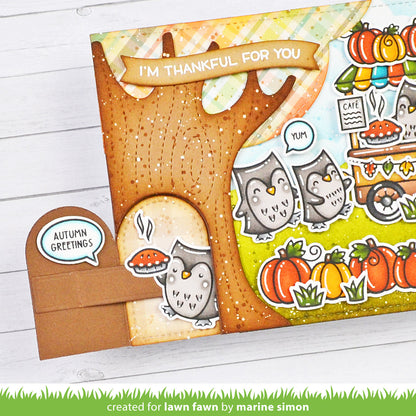 Lawn Fawn - Knock Knock, Who's There? Tree Add-On