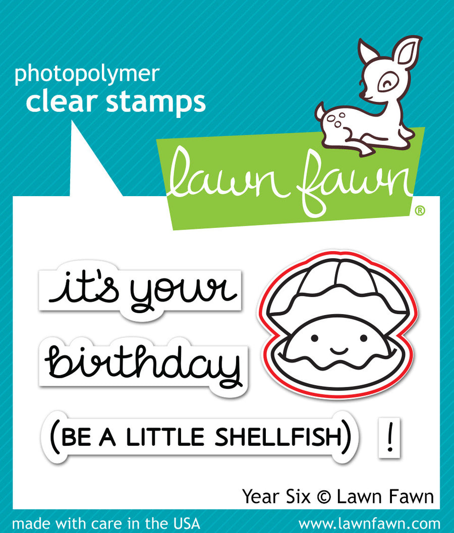 Lawn Fawn - Year Six Lawn Cuts