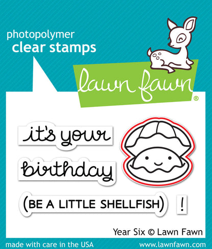 Lawn Fawn - Year Six Lawn Cuts