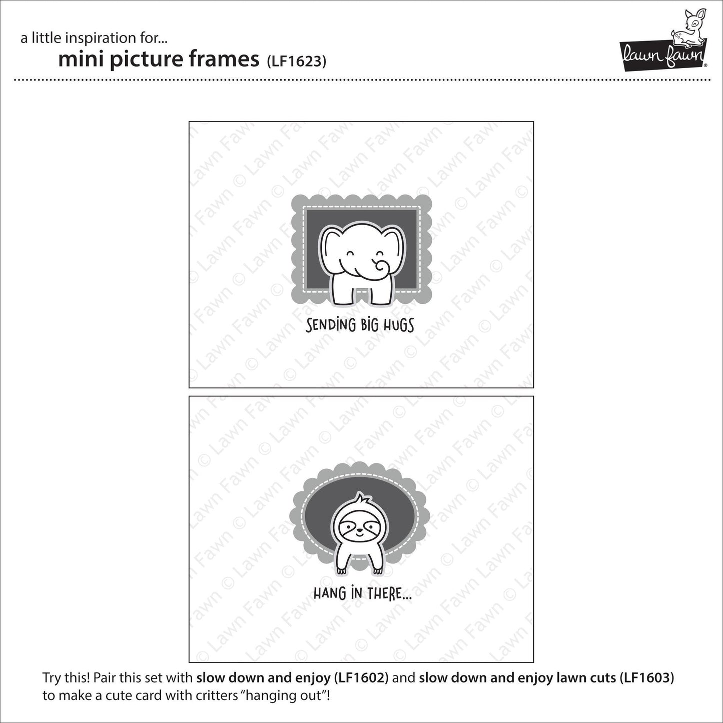 Lawn Fawn - Mini Picture Frames