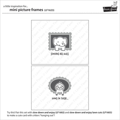 Lawn Fawn - Mini Picture Frames