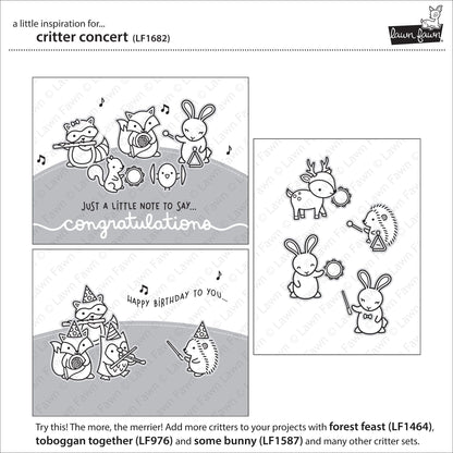 Lawn Fawn - Critter Concert