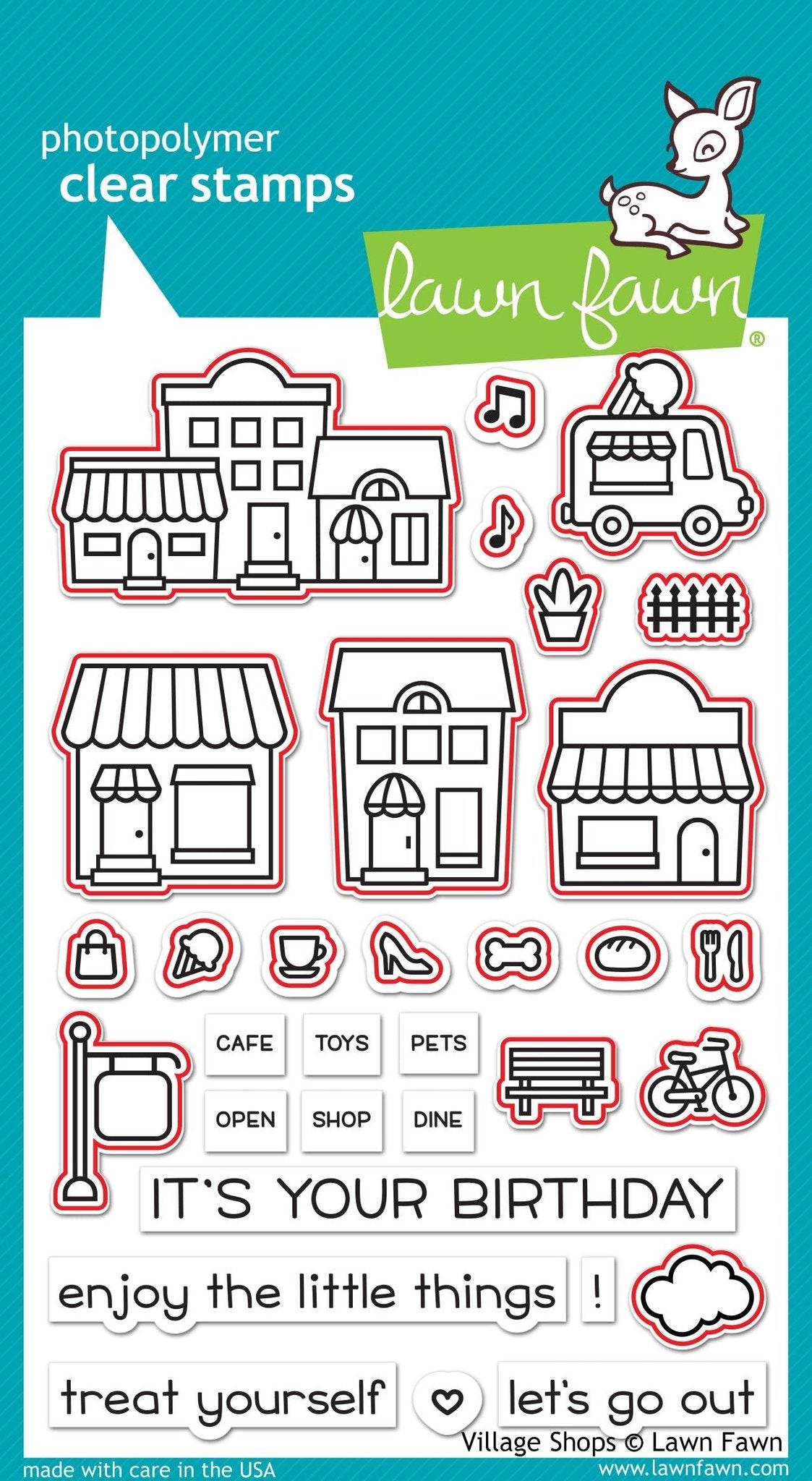 Lawn Fawn Die Cuts Village Shops