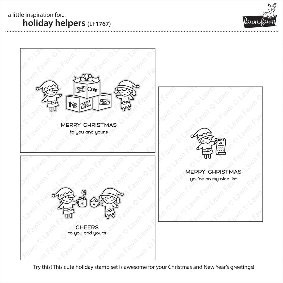 Lawn Fawn - Holiday Helpers