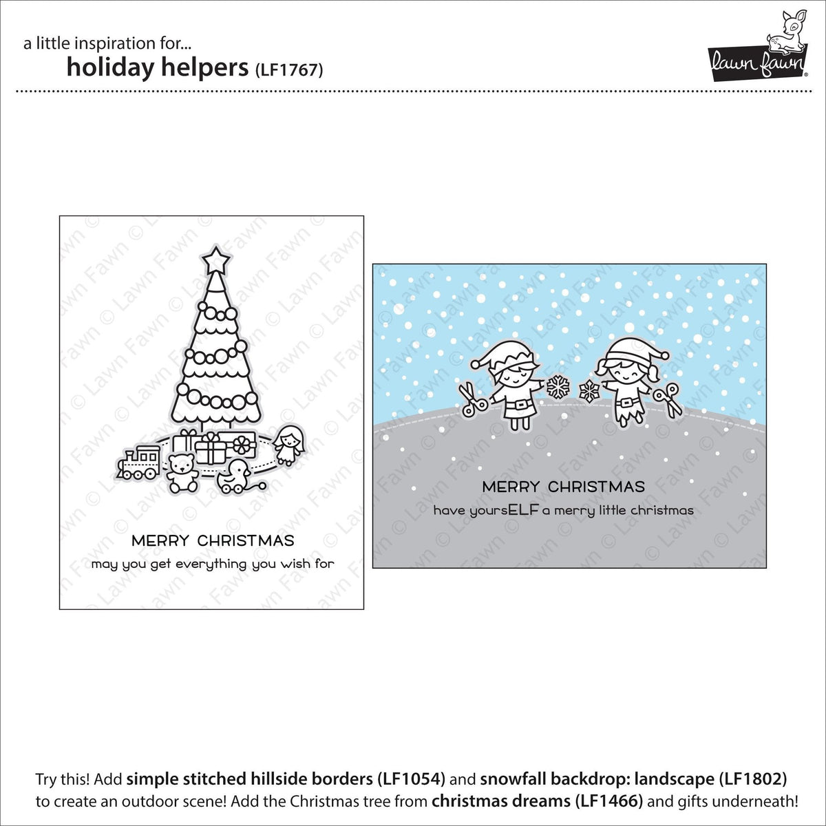 Lawn Fawn - Holiday Helpers