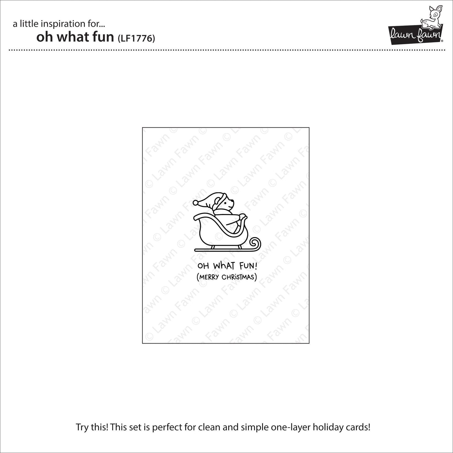 Lawn Fawn - Oh What Fun