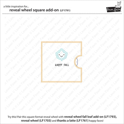 Lawn Fawn - Reveal Wheel Square Add-On