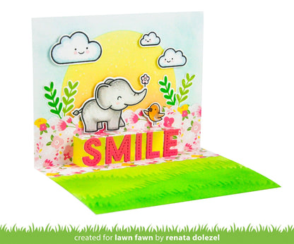 Lawn Fawn - Pop-Up Smile