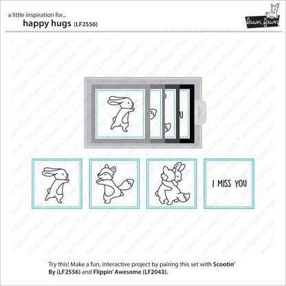 Lawn Fawn - Happy Hugs