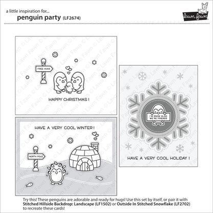 Lawn Fawn - Penguin Party