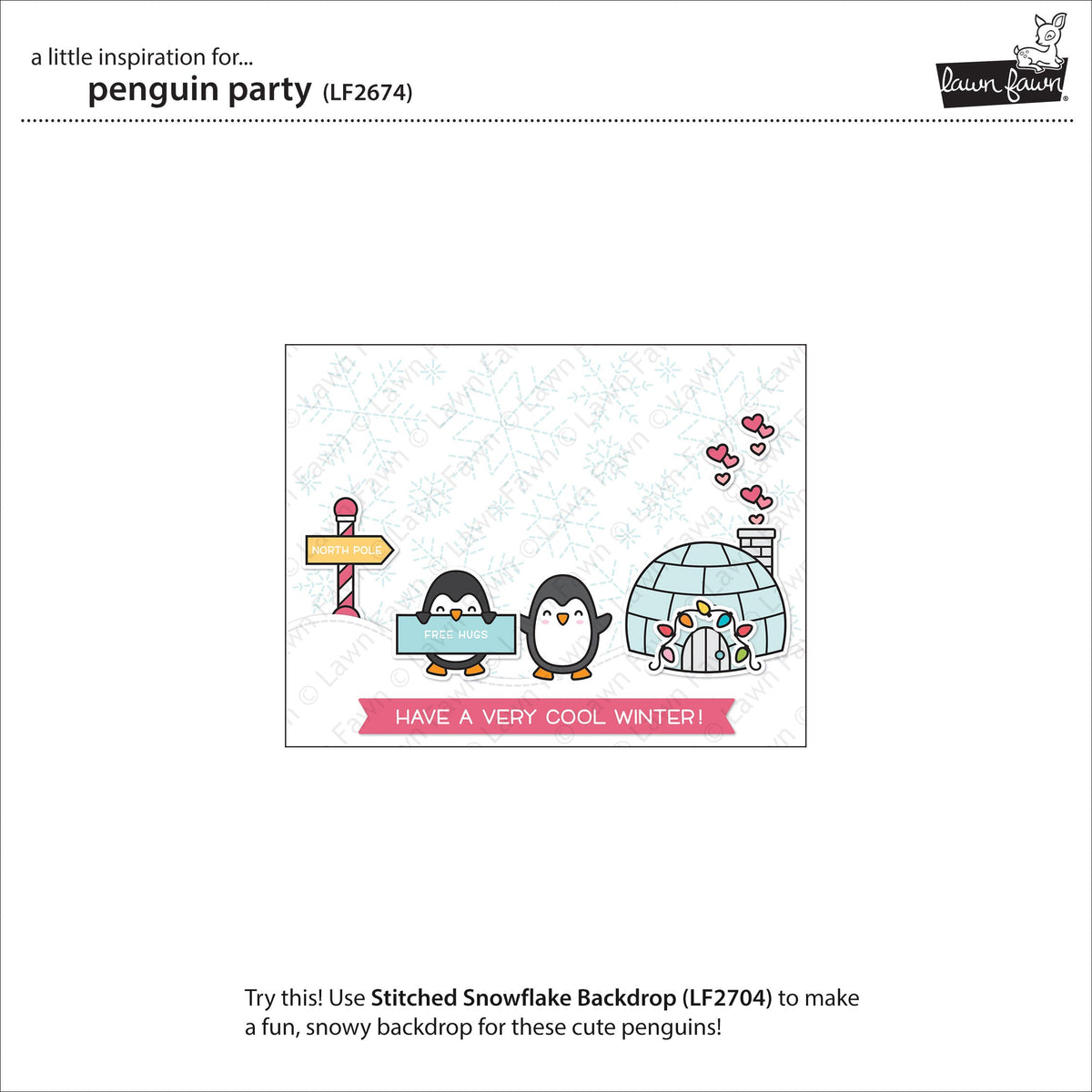 Lawn Fawn - Penguin Party