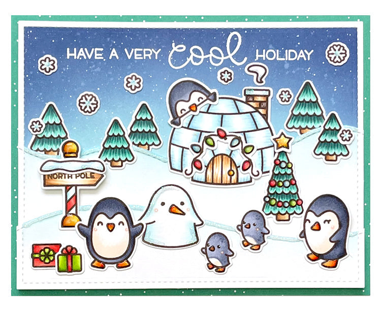 Lawn Fawn - Penguin Party