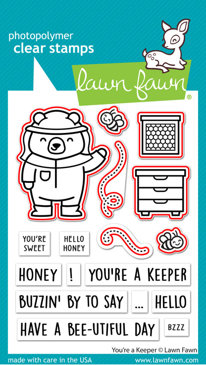 Lawn Fawn - You're A Keeper Lawn Cuts