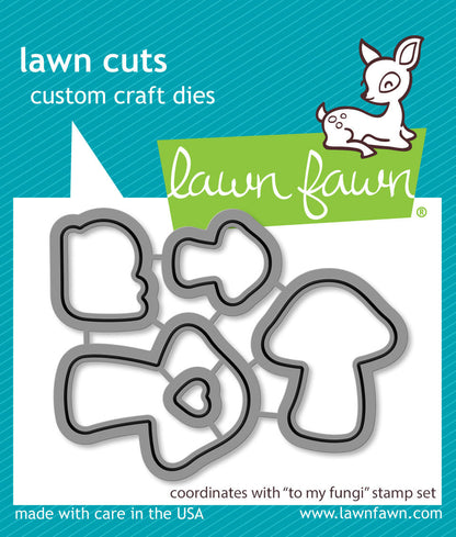 Lawn Fawn - To My Fungi Lawn Cuts