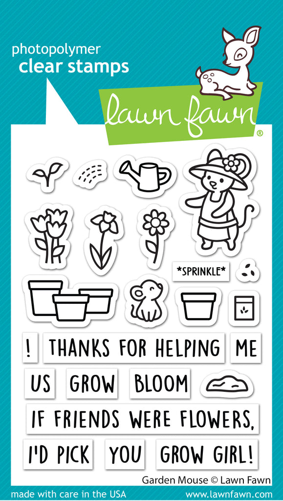Lawn Fawn - Garden Mouse