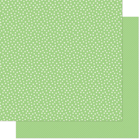 Lawn Fawn - Pint-Sized Patterns Summertime - Green Smoothie 12x12"