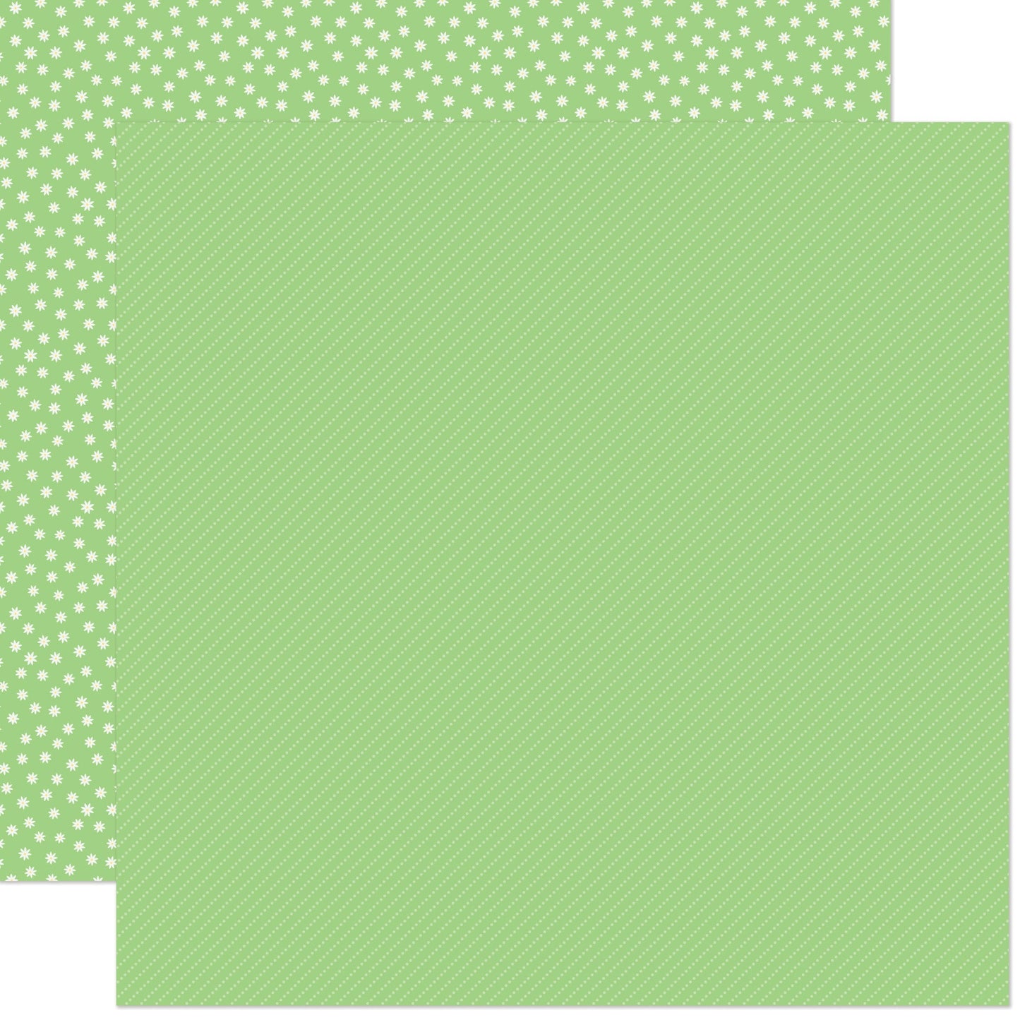 Lawn Fawn - Pint-Sized Patterns Summertime - Green Smoothie 12x12"