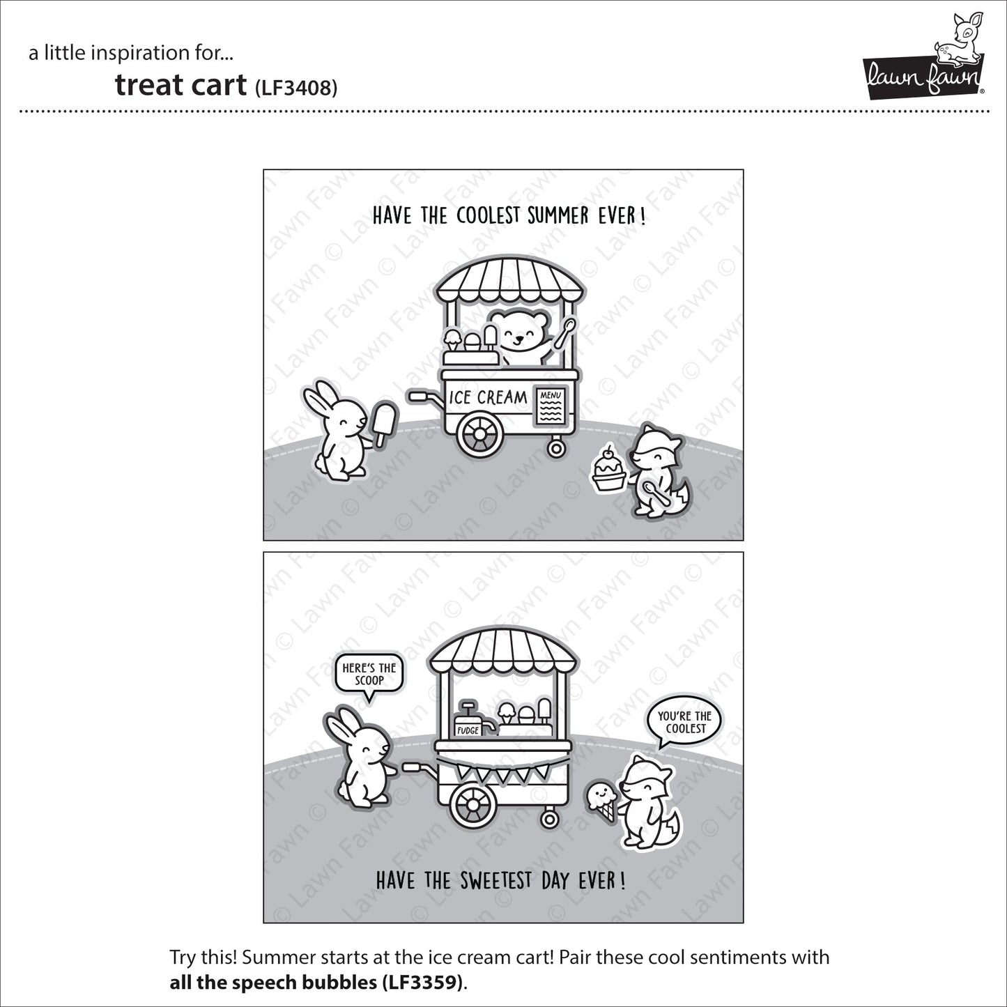 Lawn Fawn - Treat Cart