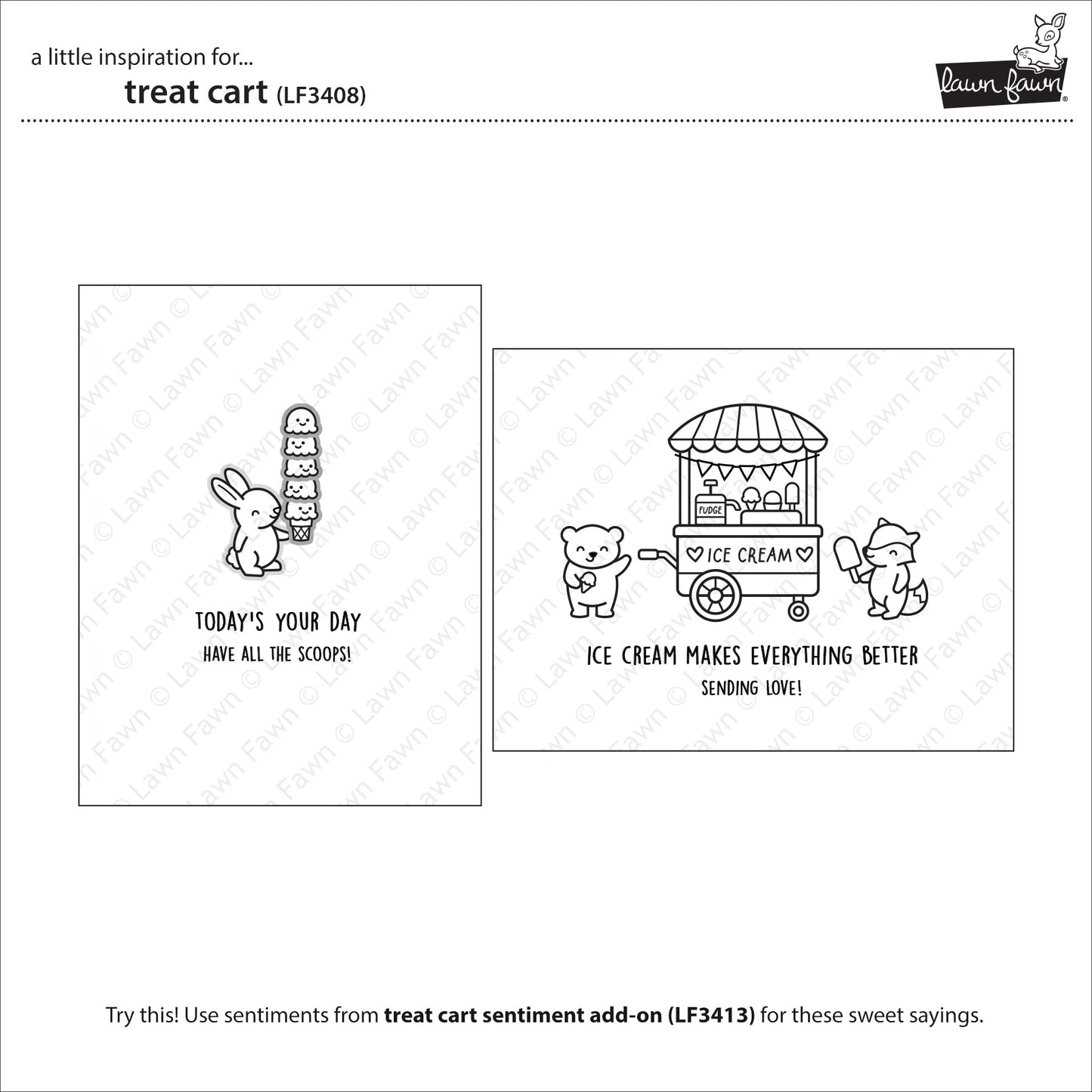 Lawn Fawn - Treat Cart