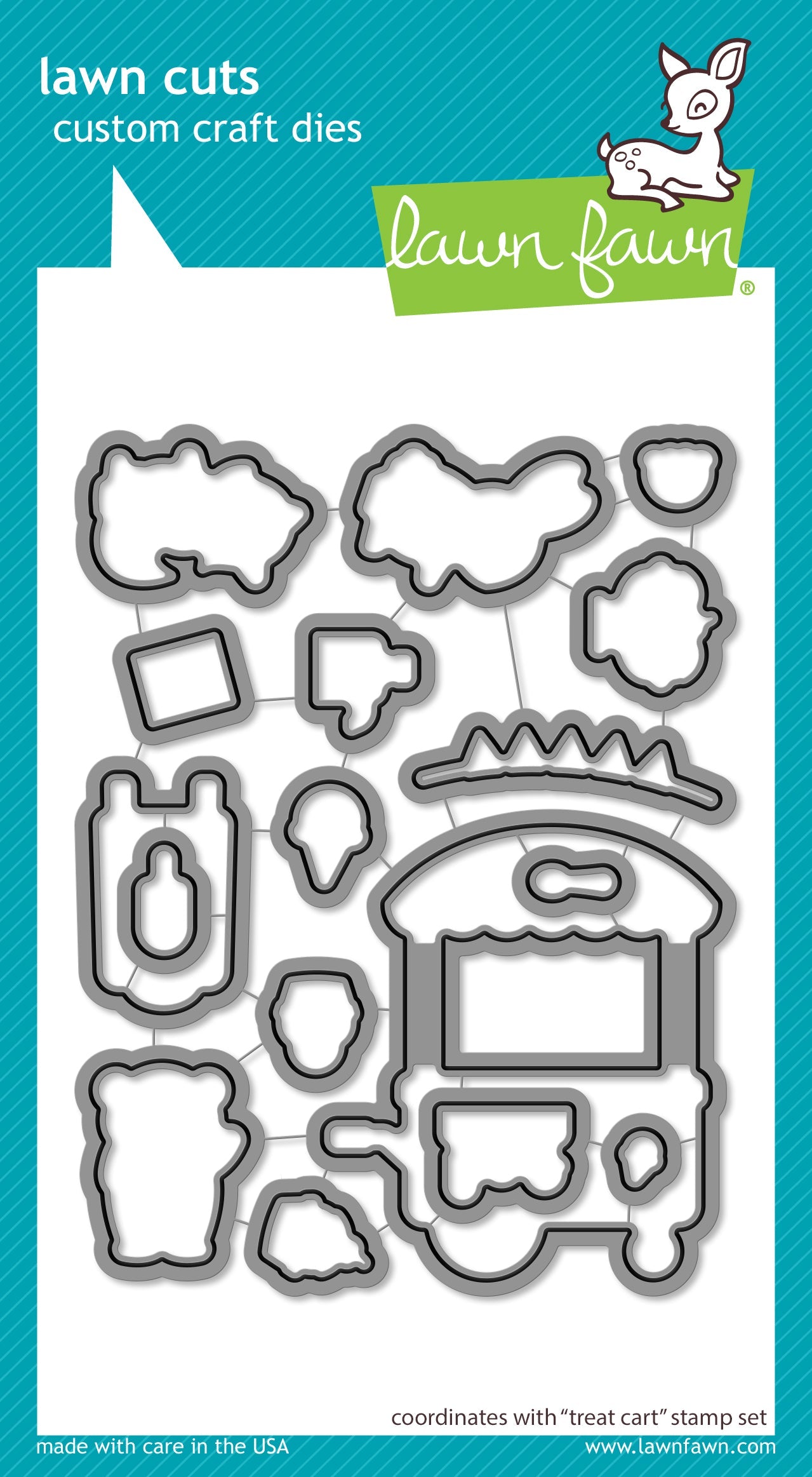 Lawn Fawn - Treat Cart Lawn Cuts