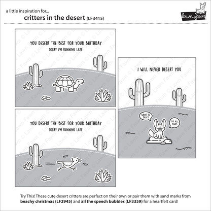 Lawn Fawn - Critters In The Desert