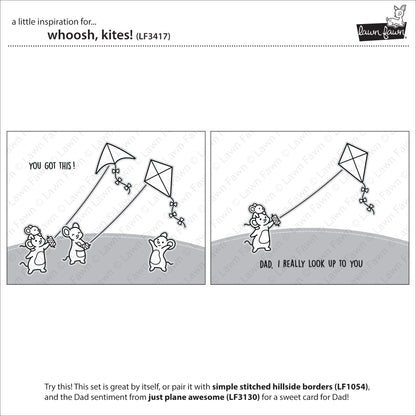 Lawn Fawn - Whoosh, Kites!