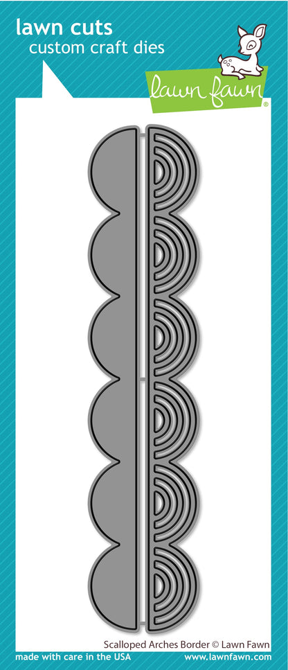 Lawn Fawn - Scalloped Arches Border