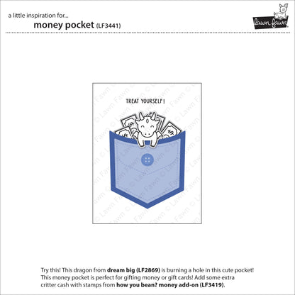 Lawn Fawn - Money Pocket