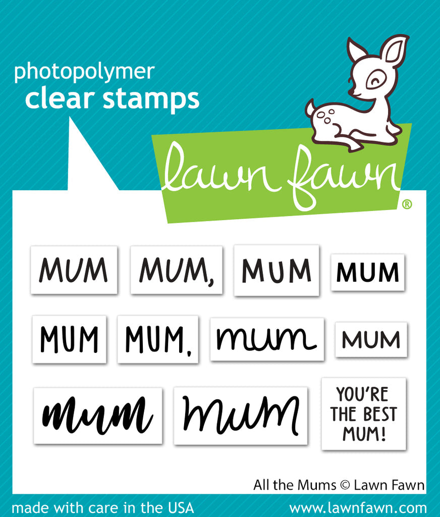 Lawn Fawn - All The Mums