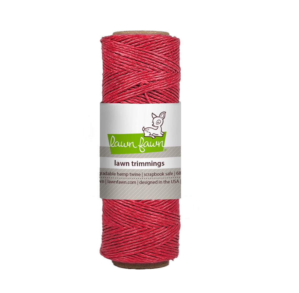 Lawn Fawn - Red Hemp Twine