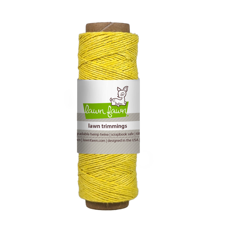 Lawn Fawn - Yellow Hemp Twine