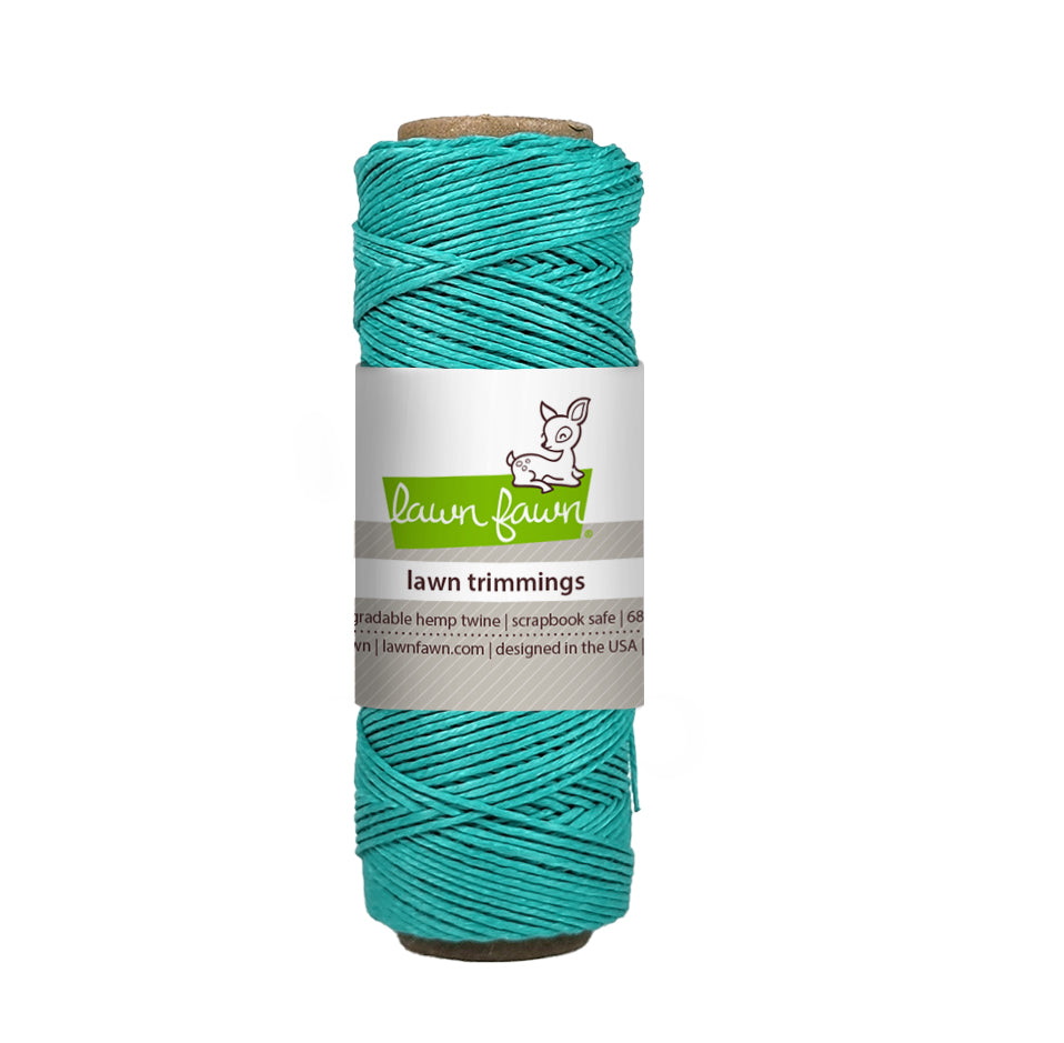 Lawn Fawn - Turquoise Hemp Twine