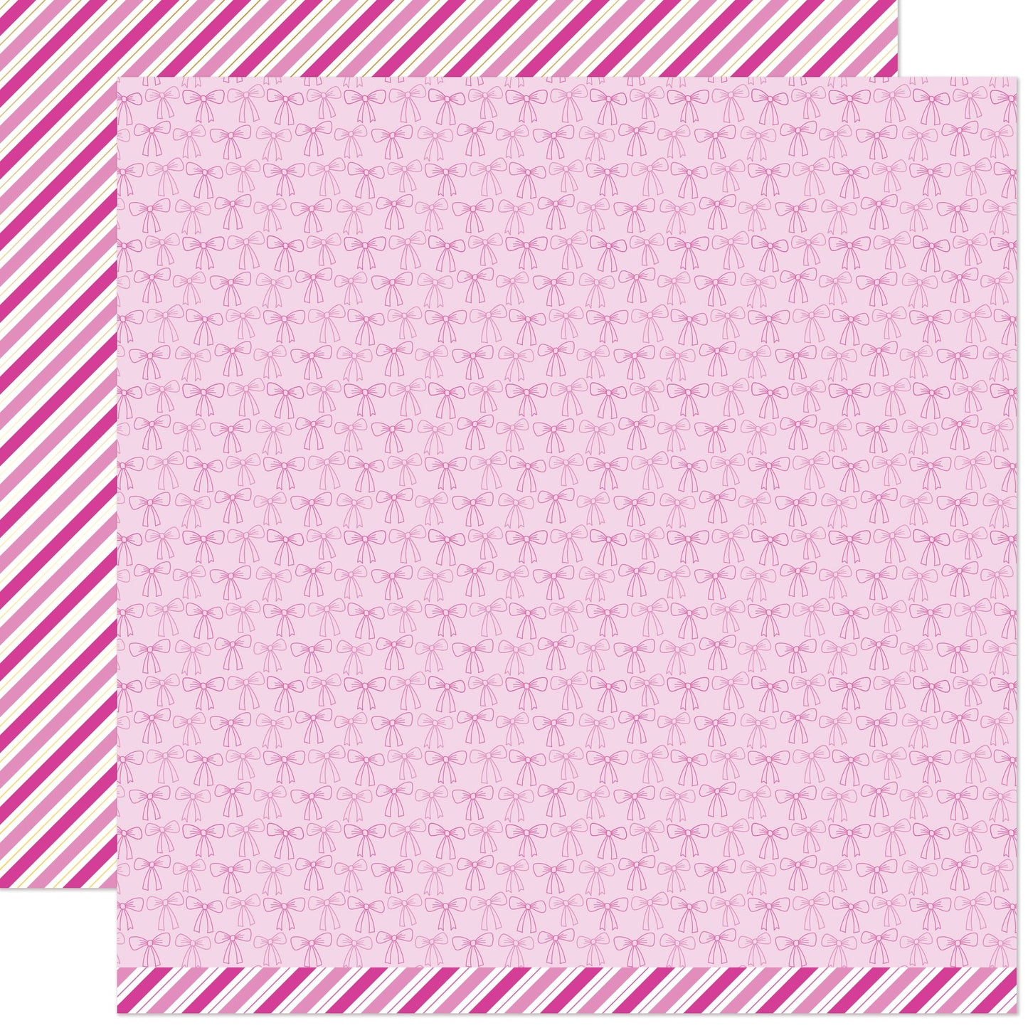 Lawn Fawn - Candy Cane Lane - Gift Wrap 12x12"